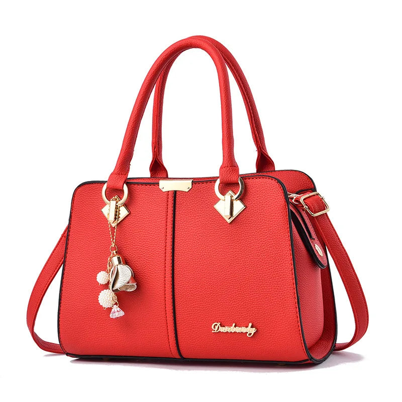 New Women's bag Female Shoulder bag Handbag for 2025  luxury designer handbag leather tote Female Handbags Fashion Cross bag