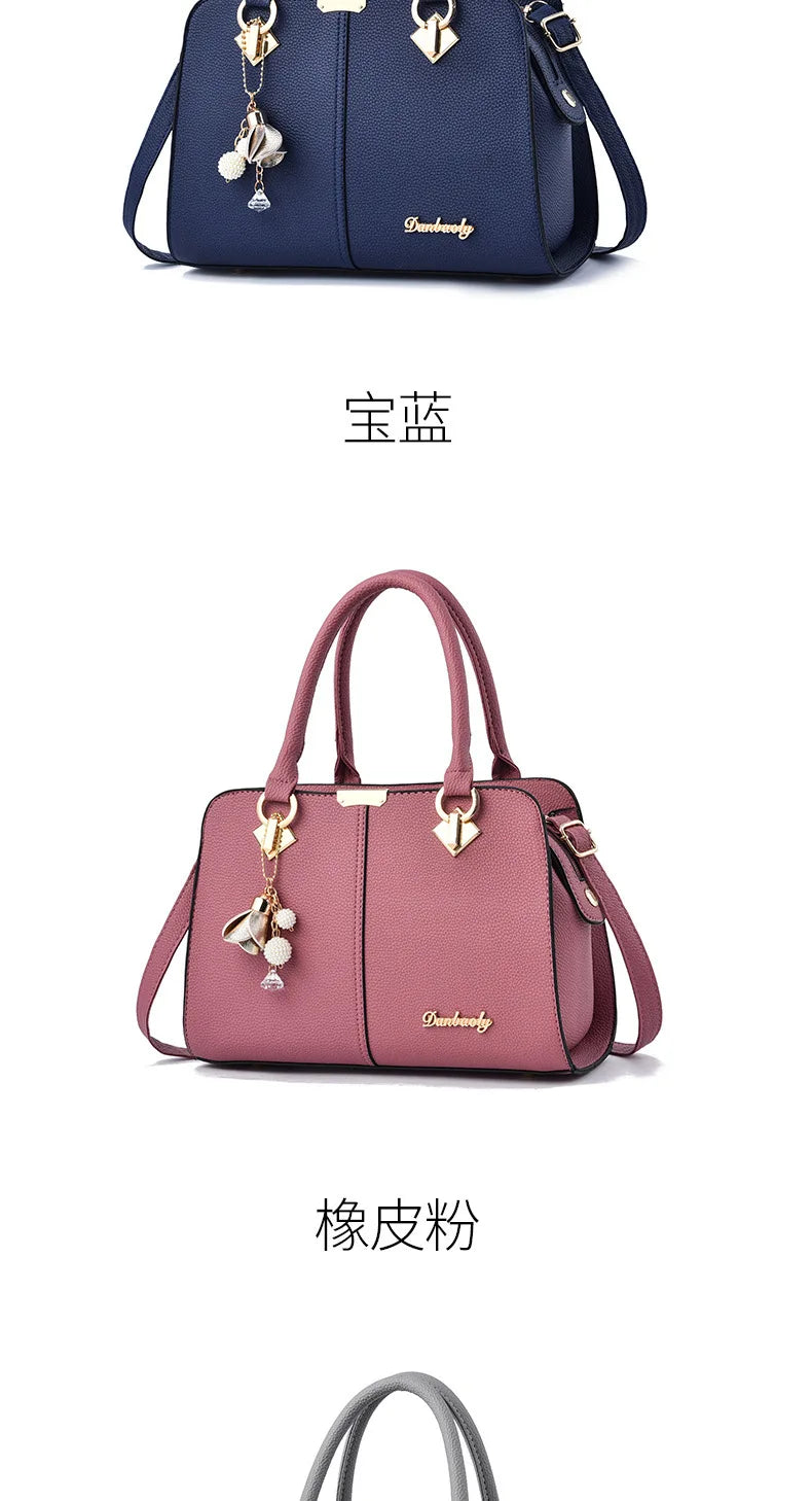 New Women's bag Female Shoulder bag Handbag for 2025  luxury designer handbag leather tote Female Handbags Fashion Cross bag
