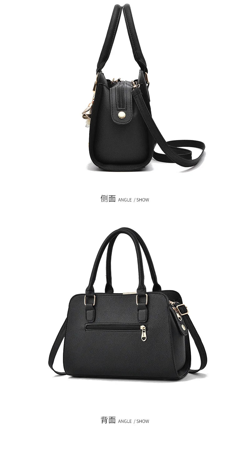 New Women's bag Female Shoulder bag Handbag for 2025  luxury designer handbag leather tote Female Handbags Fashion Cross bag