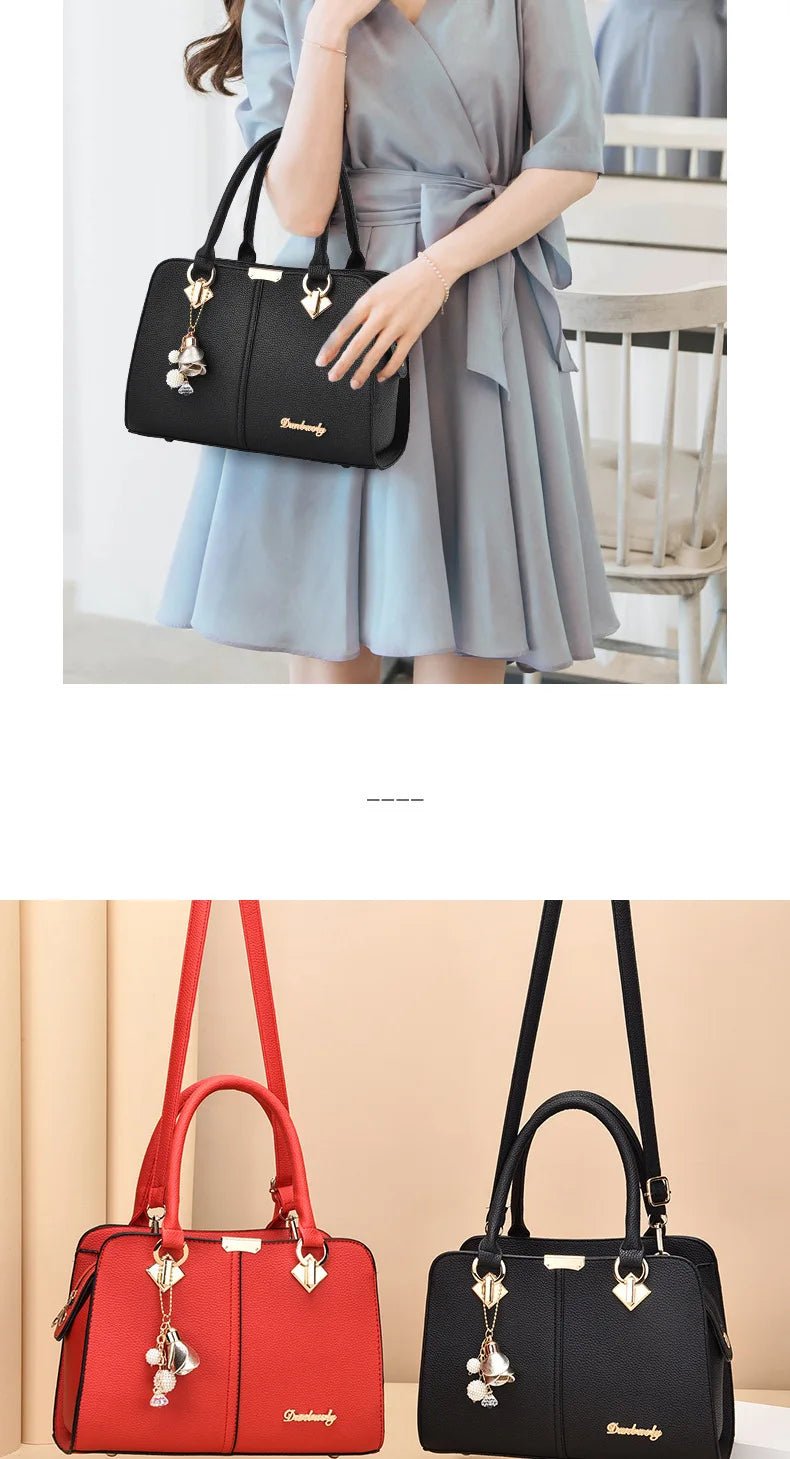 New Women's bag Female Shoulder bag Handbag for 2025  luxury designer handbag leather tote Female Handbags Fashion Cross bag