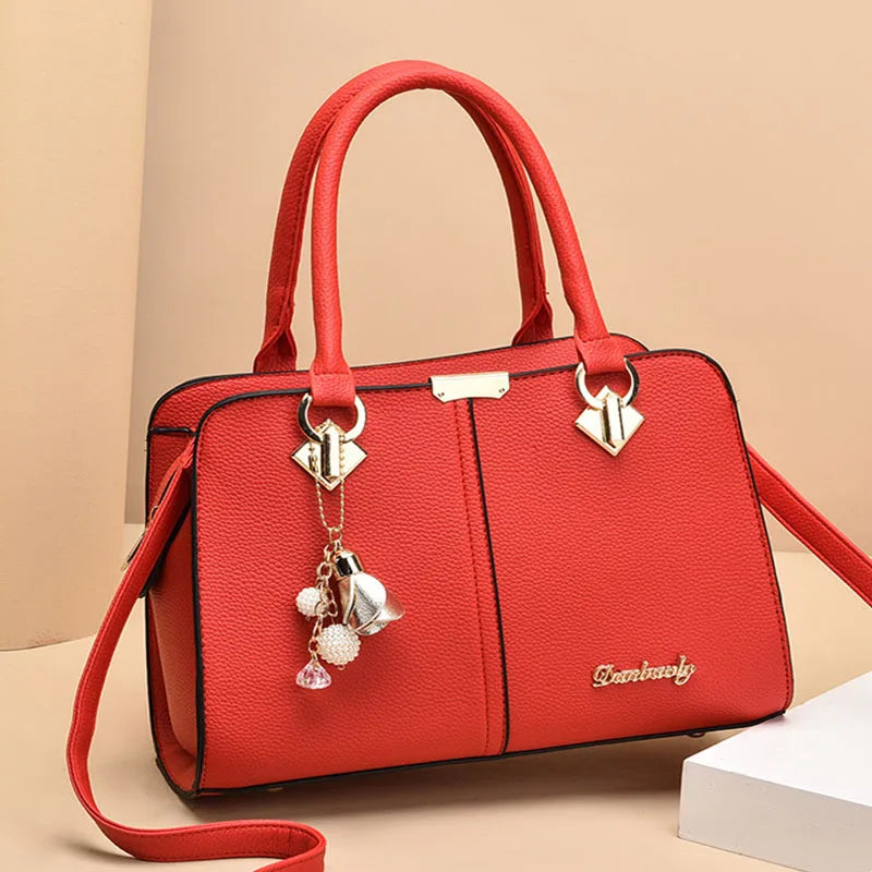 New Women's bag Female Shoulder bag Handbag for 2025  luxury designer handbag leather tote Female Handbags Fashion Cross bag