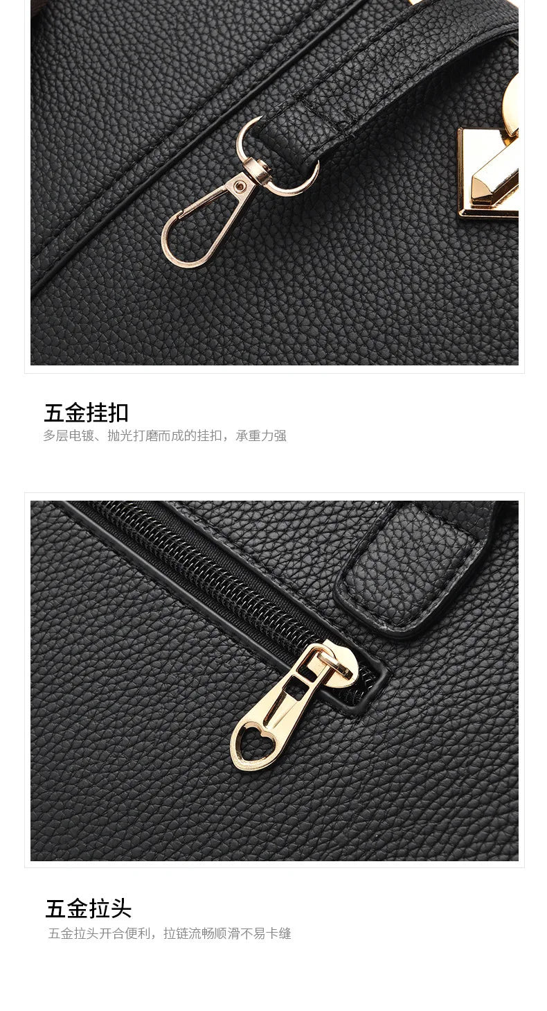 New Women's bag Female Shoulder bag Handbag for 2025  luxury designer handbag leather tote Female Handbags Fashion Cross bag