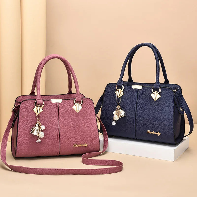 New Women's bag Female Shoulder bag Handbag for 2025  luxury designer handbag leather tote Female Handbags Fashion Cross bag
